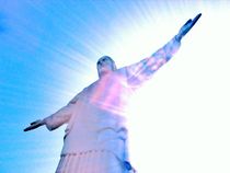Cristo Redentor on Corcovado by Karina Stinson