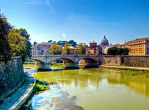 View across the Tiber by Patrick Horgan