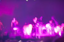 Abstract blur of a band by Ján Kolcák