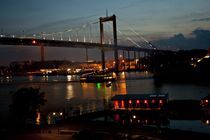 Göteborg Bridge by Night by Michael Beilicke