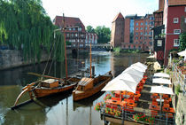 Die Ilmenau in Lüneburg