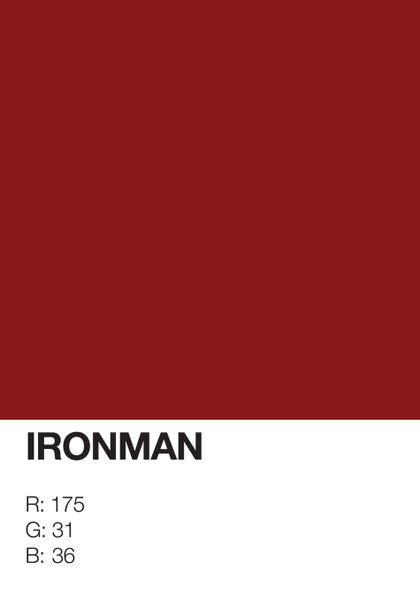 Ironman-pantone