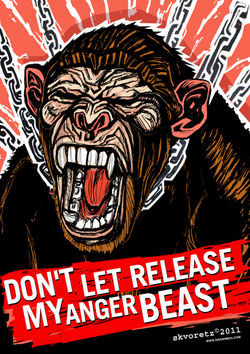 Poster-monkey-scream-a3