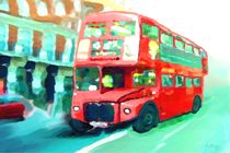 Londonbus von Andrea Meyer