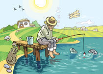 The Fishing. von Oleksiy Tsuper