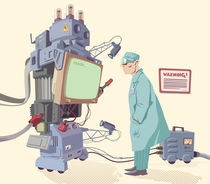 Human and the machine.  by Oleksiy Tsuper