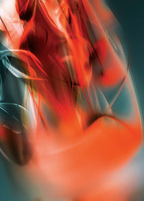 Digital abstract red liquid background von Maciej Frolow