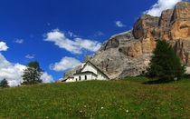 Kapelle in den Alpen von Wolfgang Dufner