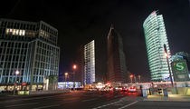 Potsdamer Platz by night by Peggy Graßler