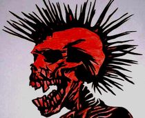 Punk Skull von Brian Cuprisin