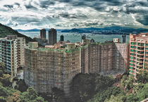 Hong Kong Panorama Christo style by Matthias Meyer