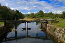 Ulverston Canal, Remains of the Lock Gates by Louise Heusinkveld