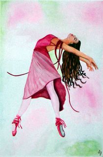 The Ballet in Pink by Sandra Gale