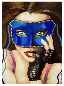 The Masquerade Invitation von Sandra Gale
