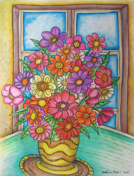 Flowers-window