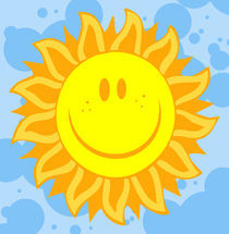 Happy Freckled Sun von hittoon