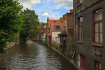 Brugge Canal, Belgium by Louise Heusinkveld