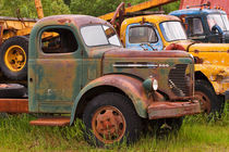 Rusty Old Trucks by Louise Heusinkveld