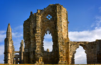 Ruins of Whitby Abbey, North Yorkshire by Louise Heusinkveld