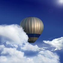 balloon in the clouds by Miro Kovacevic