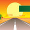 Desert-road