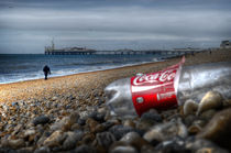 French Coke on Brighton Beach 1 by Joe Purches