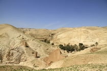Judean desert, the Herodian aqueduct in Wadi Qelt by Hanan Isachar