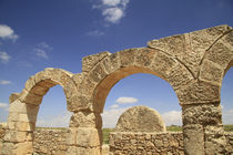 Judean Mountains, the ancient Synagogue of Susya by Hanan Isachar