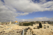 Jerusalem Old City, a view of Temple Mount von Hanan Isachar