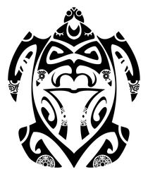 Maori turtle von William Rossin
