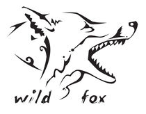Tribal tattoo wild fox by William Rossin