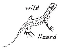 Wild lizard von William Rossin