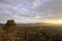 Israel, Lower Galilee, a view of Jezreel valley by Hanan Isachar