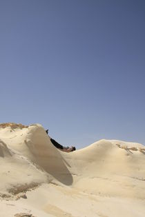 Israel, Negev, Hamukei Nitzana, a geological phenomenon in sandstone von Hanan Isachar