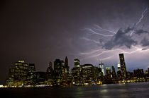 New York City Lightning by Mite Kuzevski