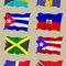 Eight-caribbean-flags