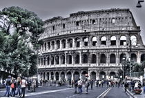Coliseum in Rome by Maks Erlikh