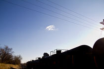 Train Silhouette von Joaquin Novak-Zarate