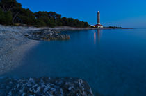 Lighthouse in blue by Ivan Coric