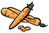 Vegetables series: carrots von William Rossin