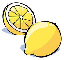 Vegetables series: lemons von William Rossin