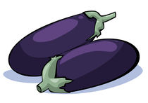 Vegetables series: eggplants von William Rossin