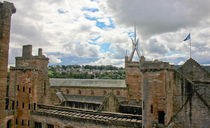 Linlithgow Palace Ariel View von Buster Brown Photography