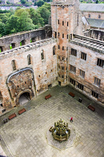 Linlithgow Palace Courtyard by Buster Brown Photography