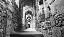 Linlithgow Palace Interior B/W von Buster Brown Photography