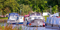 Boats on the Canal von Buster Brown Photography