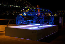 Range Rover Evoke sculpture at Vivid Sydney festival von Tim Leavy