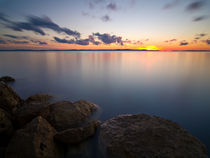 Adriatic sunset. by Ivan Coric