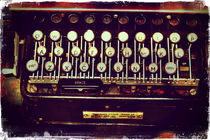 Enigma - Typewriter II von Sybille Sterk