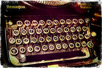 Enigma - Typewriter IV von Sybille Sterk